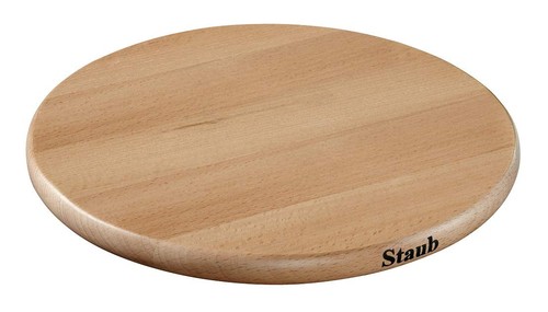 Staub magnetic trivet round - staub,