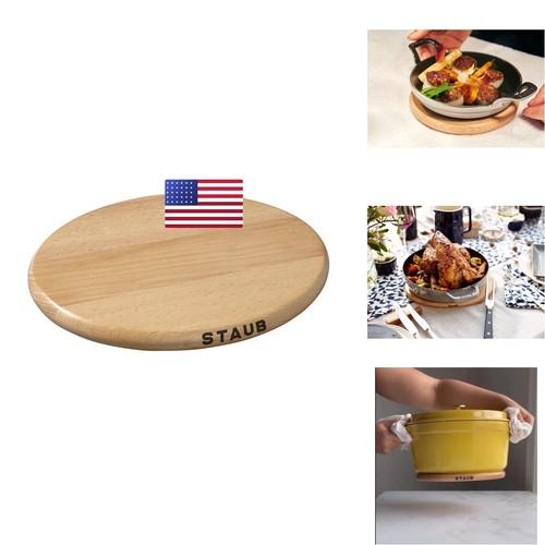 Staub cast iron inch - iron, oval